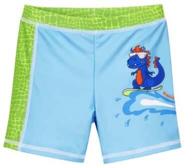 Playshoes Zwembroekje Dino Jongens Polyester Blauw Maat 74/80