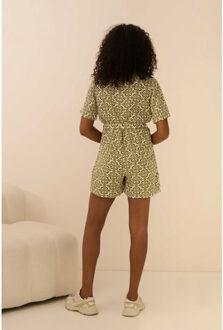 Playsuit franceska dessin Groen - L