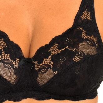 PLAYTEX Elegance-BH ohne Bügel und mit Körbchen P08GE Damen Zwart