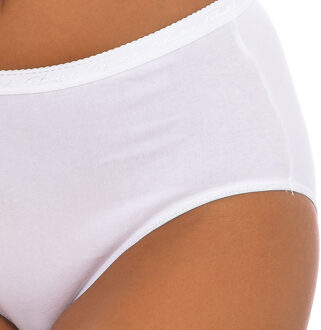 PLAYTEX Pack-2 Bio Midi slips P0AZK vrouwen Wit