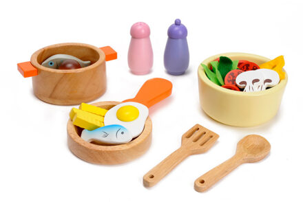 Playwood Houten Pannenset