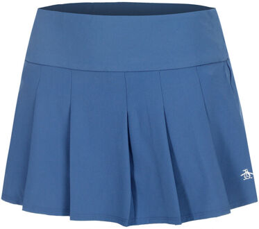 Pleated Rok Dames-Donkerblauw - XS,S,M,L,XL