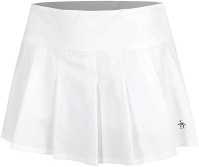 Pleated Rok Dames-Wit - XS,S,M,L,XL