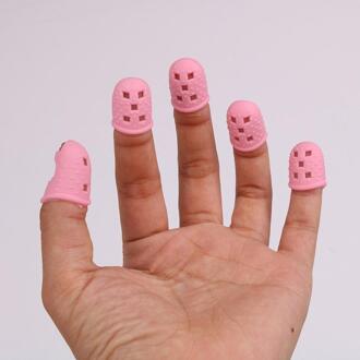 Plectrums Set Siliconen Vinger Sets Gitaar Anti-pijn Vinger Sets Celluloid Duim Wijsvinger Index Peddels