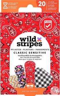 Pleisters Wild Stripes Classic Sensitive Fashion 20 st