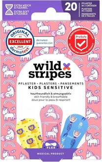 Pleisters Wild Stripes Kids Sensitive Fantasy Plasters 20 st