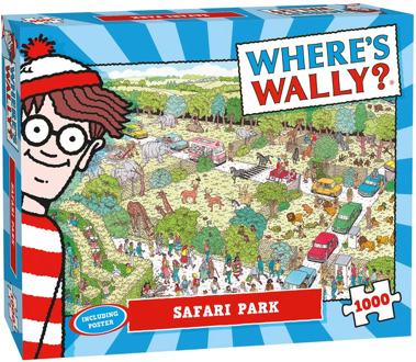 Plenty Gifts Where is Wally? - Safari Park Puzzel (1000 stukjes)