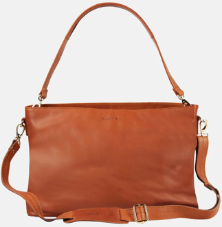 Plevier Millau laptoptas 15 inch cognac