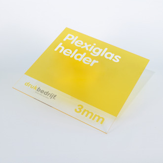 Plexiglas bedrukken met foto of logo - altijd op maat gemaakt drukken