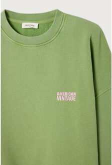 Pli03ce26 plizzy sweater Groen - M