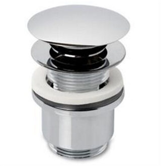 Plieger 2in1 chroom design afvoerplug m/z overloop