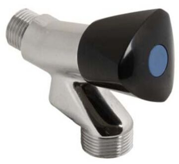 Plieger Beluchterkraan / wasmachinekraan 1/2" met terugslagklep