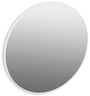 Plieger Bianco Round spiegel 60cm witte lijst