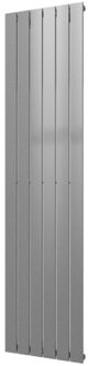 Plieger Cavallino Retto EL elektrische radiator - Nexus zonder thermostaat - 180x45cm - 1000 watt - zilver metallic 1317058