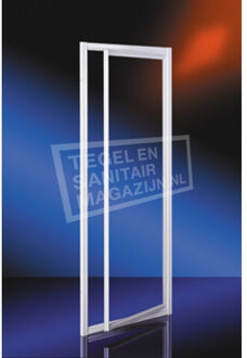 Plieger Class draaideur 3mm glas omkeerbaar 86/90x185cm aluminium
