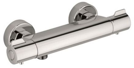 Plieger Comfort New douchekraan thermostatisch zonder omstel met koppelingen HOH=15cm chroom