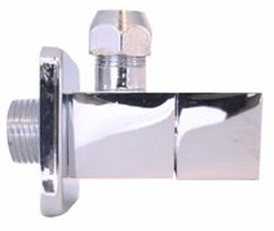 Plieger design hoekstopkraan vierkant 1/2 bu.dr.x10mm chroom