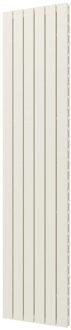 Plieger Designradiator Cavallino Retto Dubbel 1287 Watt Middenaansluiting 200x45 cm Wit Structuur