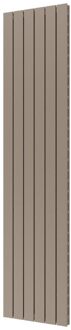 Plieger Designradiator Cavallino Retto Dubbel 1287 Watt Middenaansluiting 200x45 cm Zandsteen