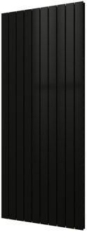 Plieger Designradiator Cavallino Retto Dubbel 1936 Watt Middenaansluiting 180x75,4 cm Antraciet Metallic