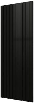 Plieger Designradiator Cavallino Retto Dubbel 2146 Watt Middenaansluiting 200x75,4 cm Antraciet Metallic