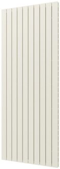 Plieger Designradiator Cavallino Retto Dubbel 2146 Watt Middenaansluiting 200x75,4 cm Wit Structuur