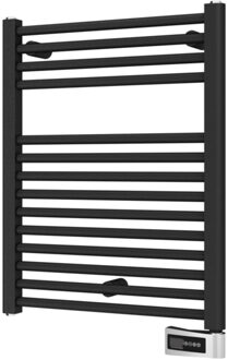 Plieger Designradiator Elektrisch BWS Palian-EL 68,8x55 cm 300 Watt Black Graphite