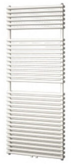 Plieger Designradiator Florion Nxt Dubbel 140,6 x 50 cm 980 Watt met Middenaansluiting Antraciet Metallic