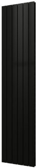 Plieger Designradiator Plieger Cavallino Retto Dubbel 1287 Watt Middenaansluiting 200x45 cm Antraciet Metallic