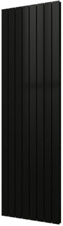 Plieger Designradiator Plieger Cavallino Retto Dubbel 1716 Watt Middenaansluiting 200x60,2 cm Antraciet Metallic