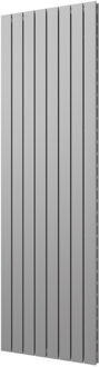 Plieger Designradiator Plieger Cavallino Retto Dubbel 1716 Watt Middenaansluiting 200x60,2 cm Pearl Grey