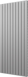 Plieger Designradiator Plieger Cavallino Retto Dubbel 1936 Watt Middenaansluiting 180x75,4 cm Pearl Grey