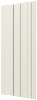 Plieger Designradiator Plieger Cavallino Retto Dubbel 1936 Watt Middenaansluiting 180x75,4 cm Wit Structuur