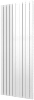 Plieger Designradiator Plieger Cavallino Retto Dubbel 2146 Watt Middenaansluiting 200x75,4 cm Mat Wit