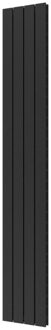 Plieger Designradiator Plieger Cavallino Retto Dubbel 905 Watt Middenaansluiting 200x29,8 cm Black Graphite