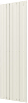 Plieger Designradiator Plieger Cavallino Retto Enkel 1332 Watt Middenaansluiting 200x60,2 cm Wit Structuur