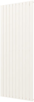 Plieger Designradiator Plieger Cavallino Retto Enkel 1666 Watt Middenaansluiting 200x75,4 cm Mat Wit