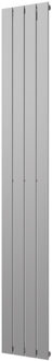 Plieger Designradiator Plieger Cavallino Retto Enkel 666 Watt Middenaansluiting 200x29,8 cm Pearl Grey