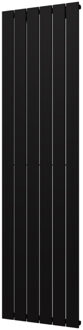 Plieger Designradiator Plieger Cavallino Retto Enkel 999 Watt Middenaansluiting 200x45 cm Mat Zwart