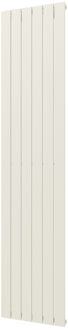 Plieger Designradiator Plieger Cavallino Retto Enkel 999 Watt Middenaansluiting 200x45 cm Wit Structuur