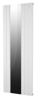 Plieger Designradiator Plieger Cavallino Retto Specchio 773 Watt Middenaansluiting 180x60,2 cm Mat Zwart