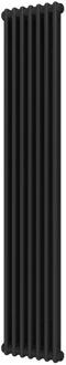 Plieger Designradiator Plieger Florence 903 Watt Zijaansluiting 180x32,2 cm Mat Zwart Wit