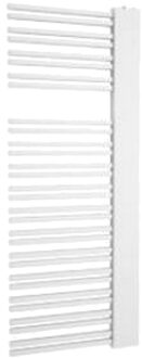 Plieger Designradiator Plieger Frente Sinistra 161x60cm 933 Watt Wit Structuur Middenonderaansluiting