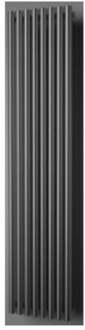 Plieger Designradiator Plieger Inox Melody 180x37 cm 861 Watt Inox-Look Inox look