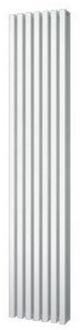 Plieger Designradiator Plieger Siena 180x31.8cm 1096 Watt Zilver Metallic Middenonderaansluiting