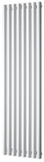 Plieger Designradiator Plieger Trento 1086 Watt Middenaansluiting 180x47 cm Zilver Metallic