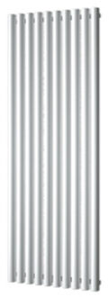 Plieger Designradiator Plieger Trento 1357 Watt Middenaansluiting 180x59 cm Wit Structuur