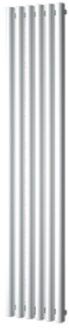 Plieger Designradiator Plieger Trento 814 Watt Middenaansluiting 180x35 cm Wit Structuur