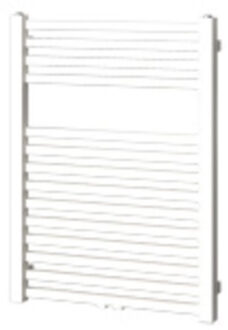 Plieger Designradiator Roma M 80,5 x 60 cm 458 Watt Middenaansluiting Wit Structuur