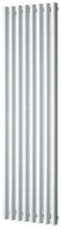 Plieger Designradiator Trento 1086 Watt Middenaansluiting 180x47 cm Zwart